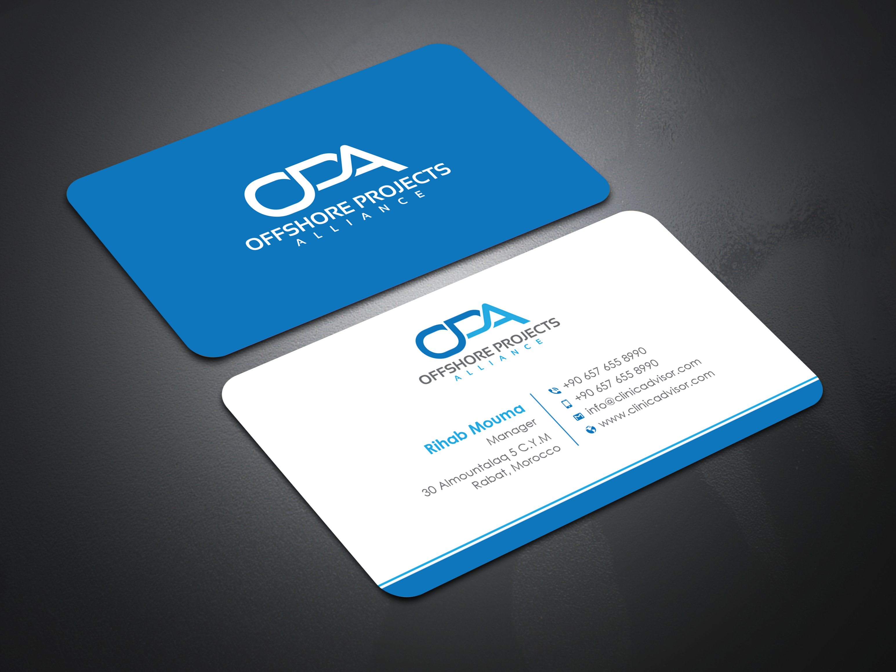 Business Card Design by Uttom 2 for this project | Design #22594196