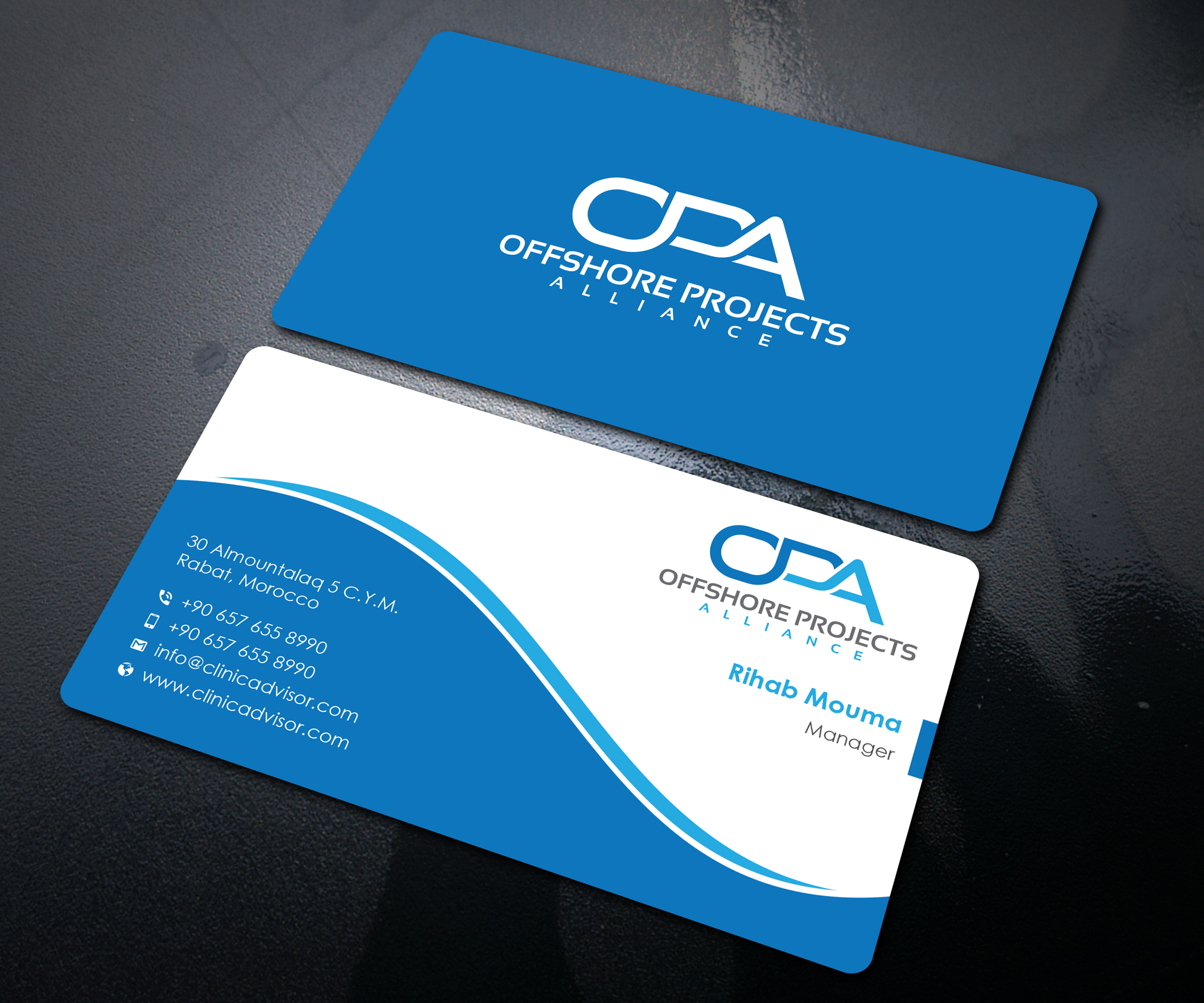 Business Card Design by Uttom 2 for this project | Design #22605706