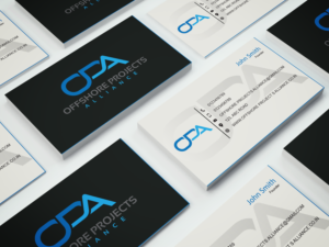 Offshore Energy Projects Management Consultancy needs a business card design  | Diseño de Tarjeta de Presentación por Kreative Destiny