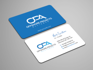 Offshore Energy Projects Management Consultancy needs a business card design  | Business Card Design by Krishno