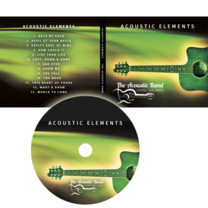 THE ACOUSTIC BAND 'and more' (lounge - bar - party) | CD-Cover-Design von Wally_F