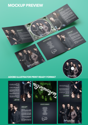 THE ACOUSTIC BAND 'and more' (lounge - bar - party) | CD-Cover-Design von Nublan Ameram