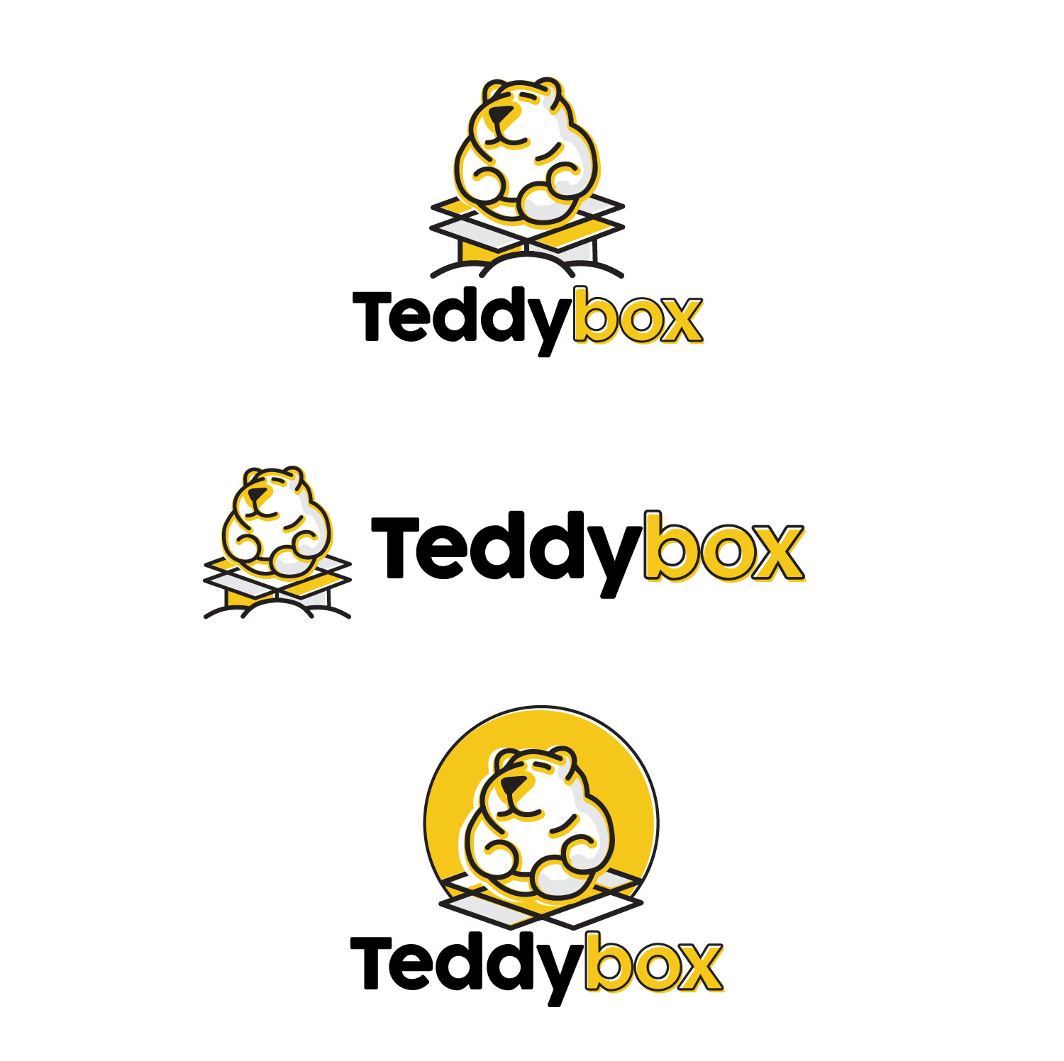 Logo Design by coo.lt for Teddybox | Design #22591098