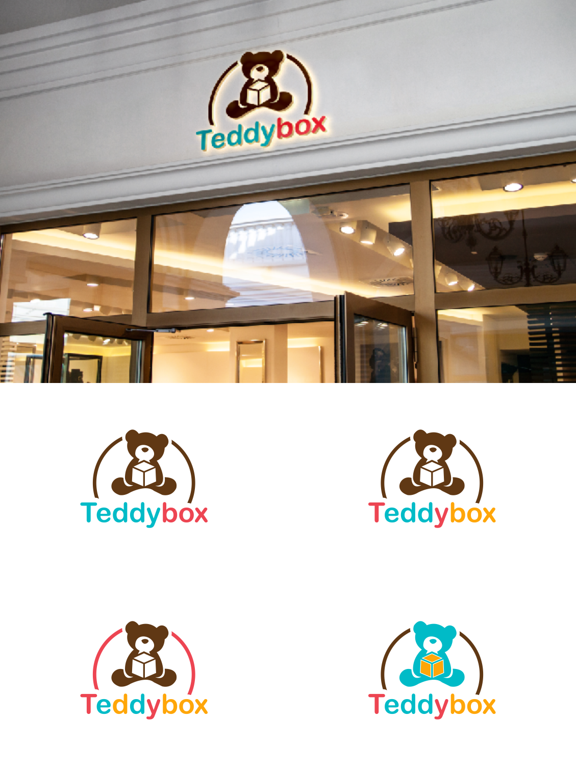 Logo Design by Mouzza for Teddybox | Design: #22607062