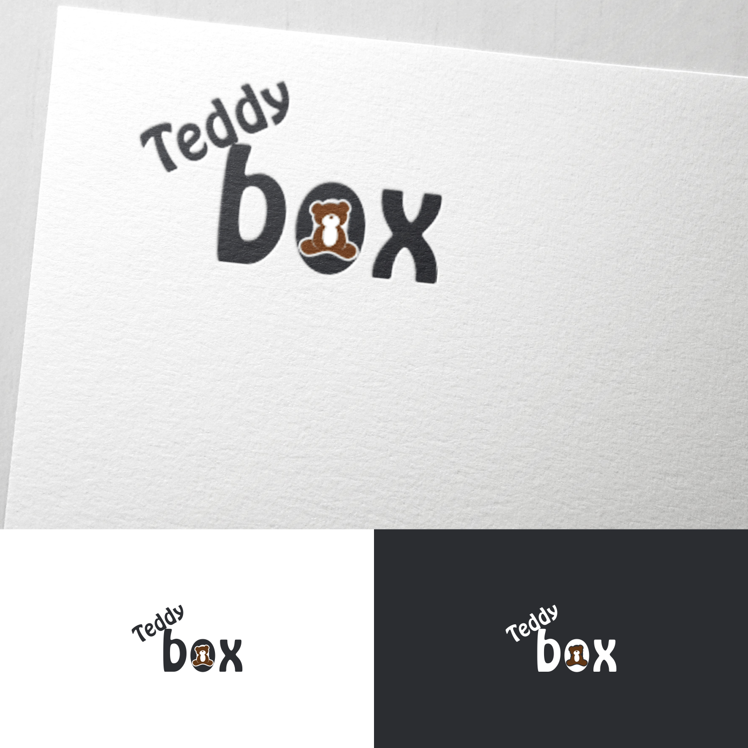 Logo Design by adie soesanto for Teddybox | Design #22597700