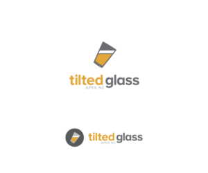 Tilted Glass Apex NC | Logo-Design von bluejet