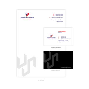 US CONSTRUCTION OR US CONSTRUCTION GENERAL CONTRACTING | Logo Design by .Ashu.