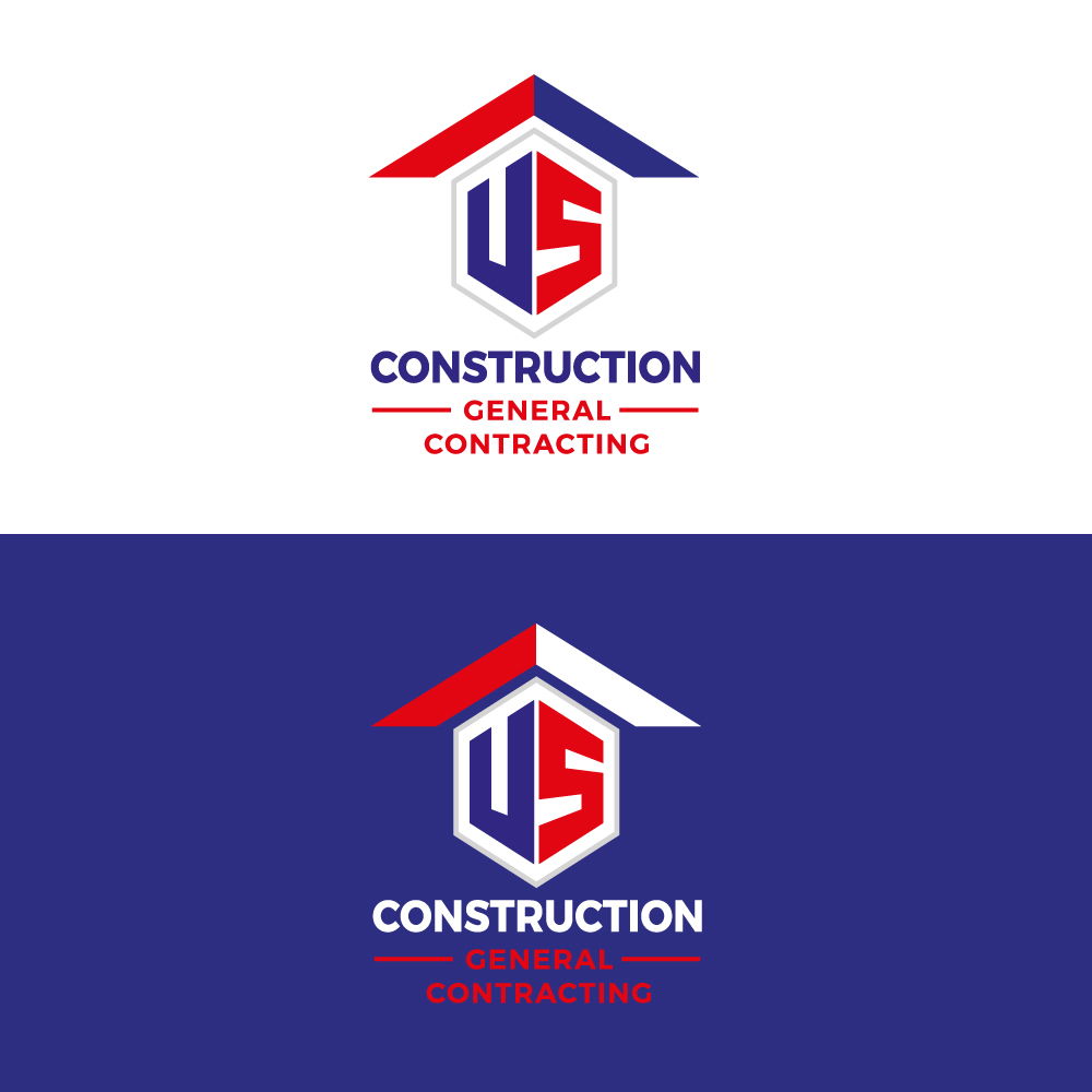 Logo Design by Sujit Banerjee for US Construction & General Contracting, Inc. | Design #22591154
