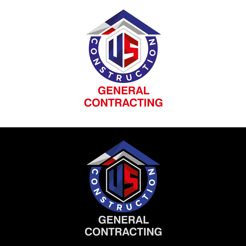 Logo Design by Sujit Banerjee for US Construction & General Contracting, Inc. | Design #22652823