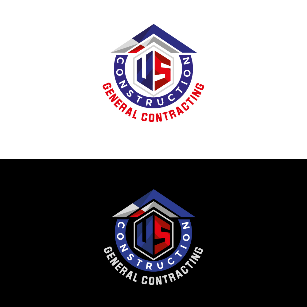 Logo Design by Sujit Banerjee for US Construction & General Contracting, Inc. | Design #22652825