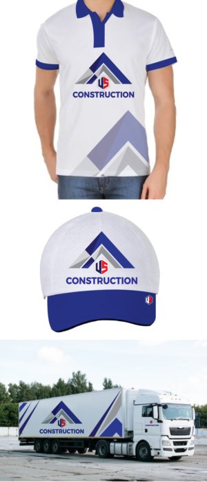 Logo Design by fly  design for US Construction & General Contracting, Inc. | Design: #22598747