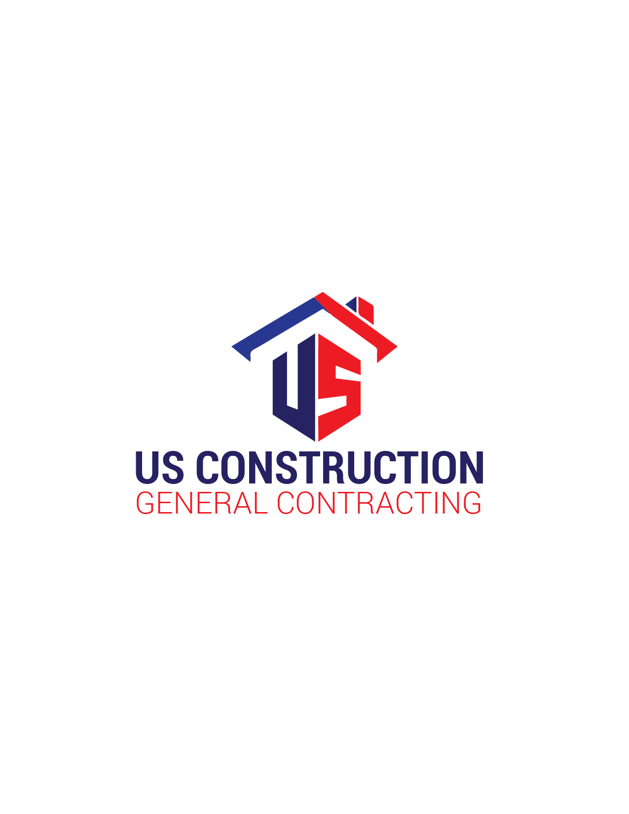 Logo Design for US CONSTRUCTION OR US CONSTRUCTION GENERAL CONTRACTING ...