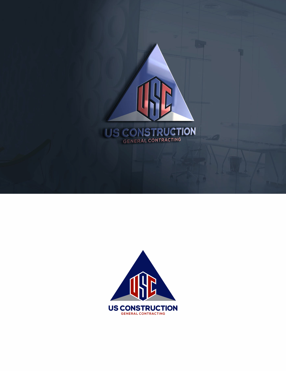Logo Design by Nur Romi for US Construction & General Contracting, Inc. | Design #22587336