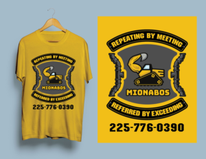 Exceeding Expectations! Starting my business by doing ground maintenance. Growing into now pullin... | T-Shirt-Design von Phantom007