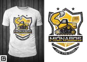 Exceeding Expectations! Starting my business by doing ground maintenance. Growing into now pullin... | T-Shirt-Design von Barney Stinson