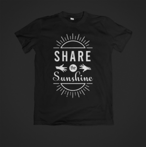 Share the sunshine  | T-Shirt-Design von Pharsheed