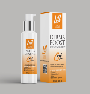 HIGH END Skincare Package Design for Bottle and Box, 3D Rendering and for Print | Diseño de Empaque por Krasimira Georgieva