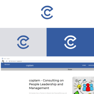Favicon for coplam (consulting on people leadership and management) | Diseño Con Ícono por TSU Creations