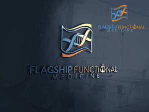 FLAGSHIP FUNCTIONAL MEDICINE | Logo Design by IdentsArt