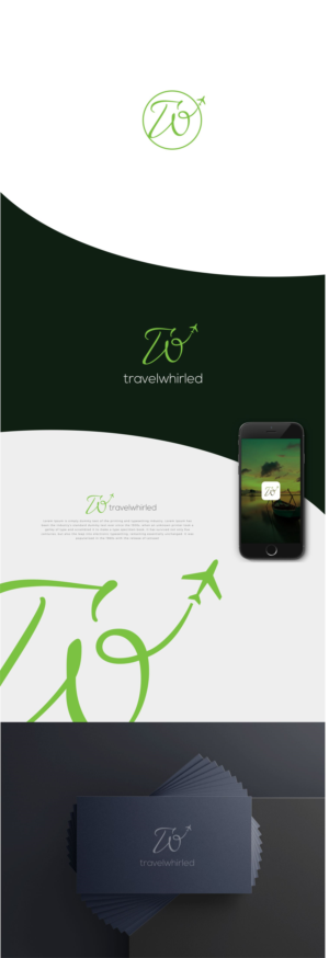travelwhirled (all lowercase) | Logo Design by GVisions