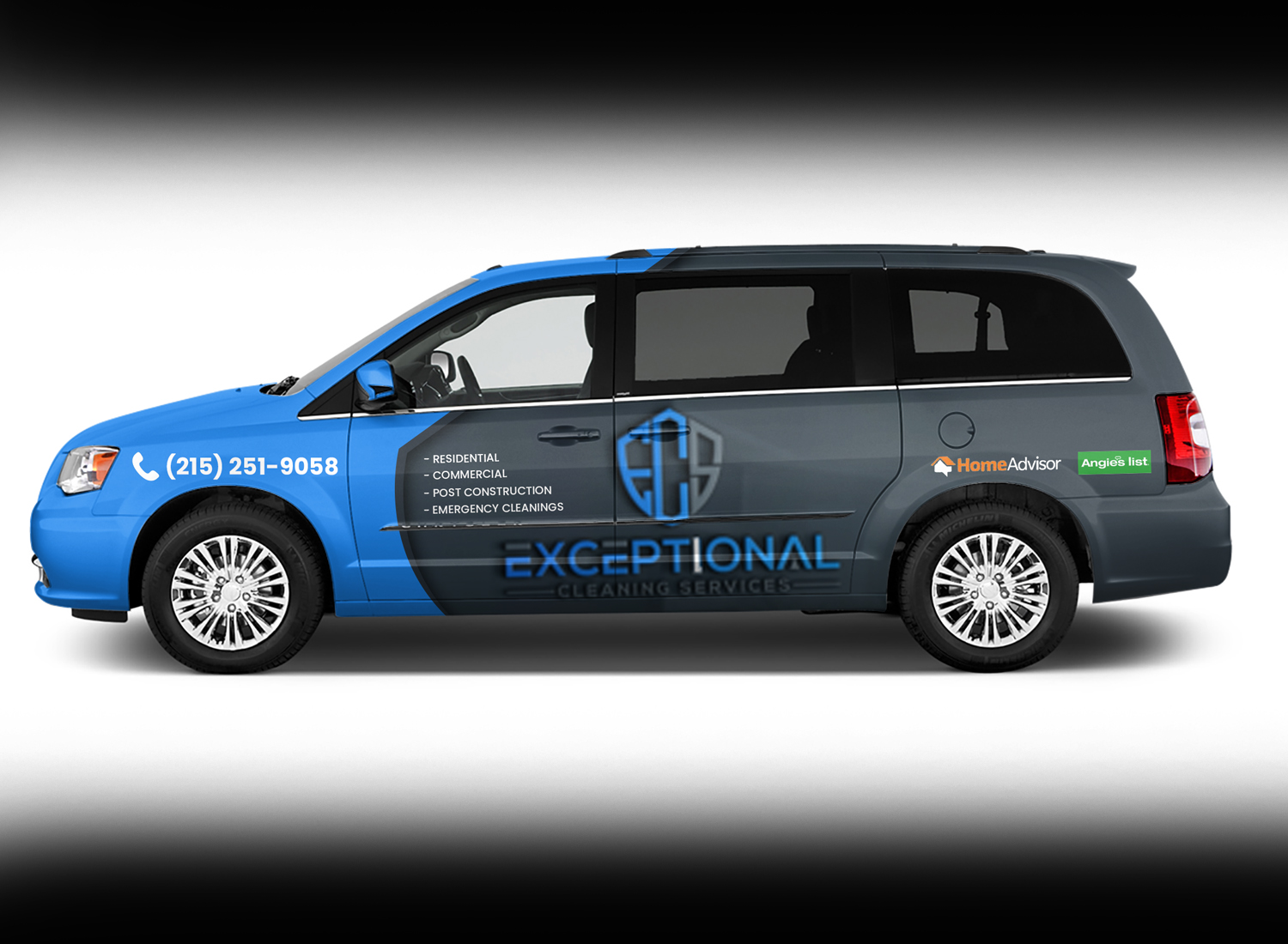 Car Wrap-Design von RubelRir für Exceptional Cleaning Services | Design #22639906