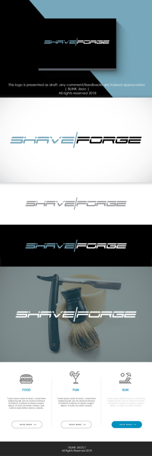 Shave Forge | Diseño de Logo por Kim Ji
