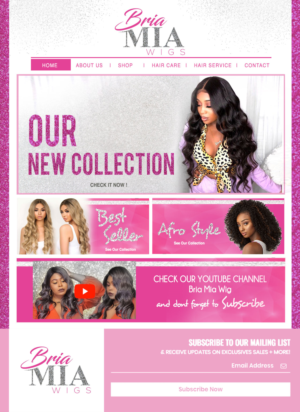 Shopify Design by ordelya.nicole