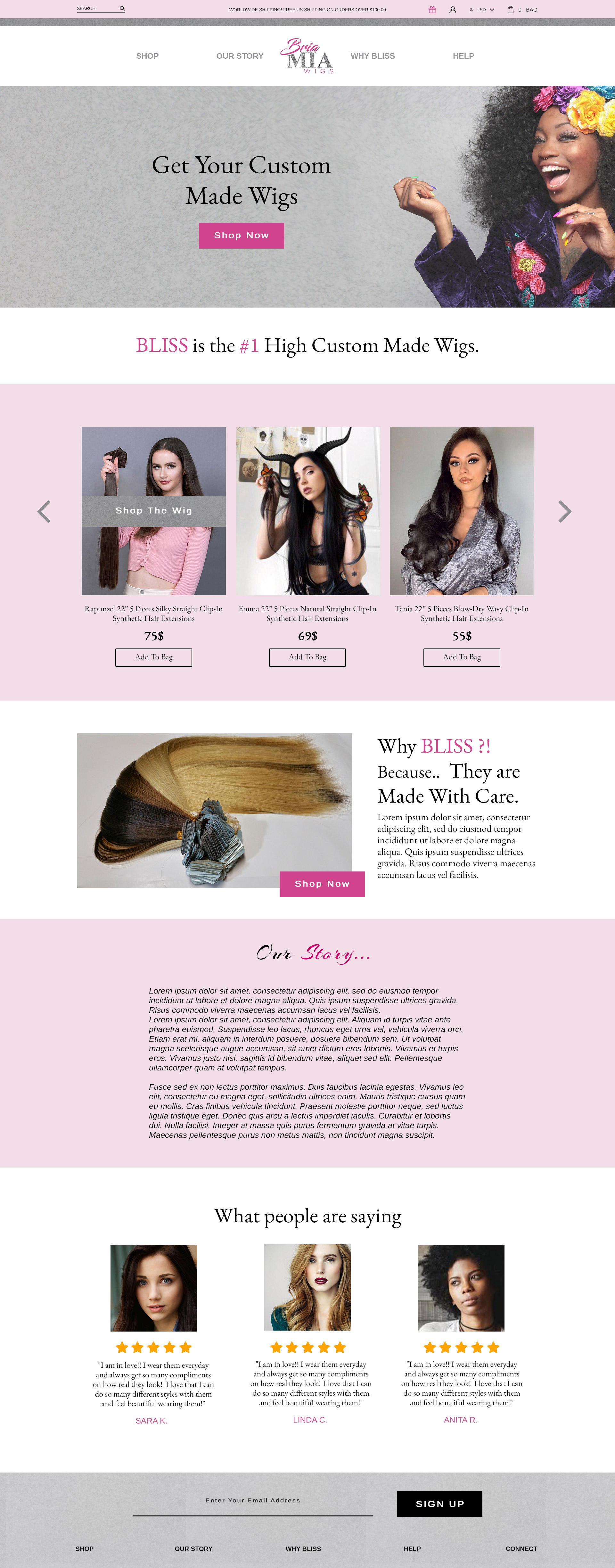 Shopify-Design von FadiNasr für dieses Projekt | Design #22636474