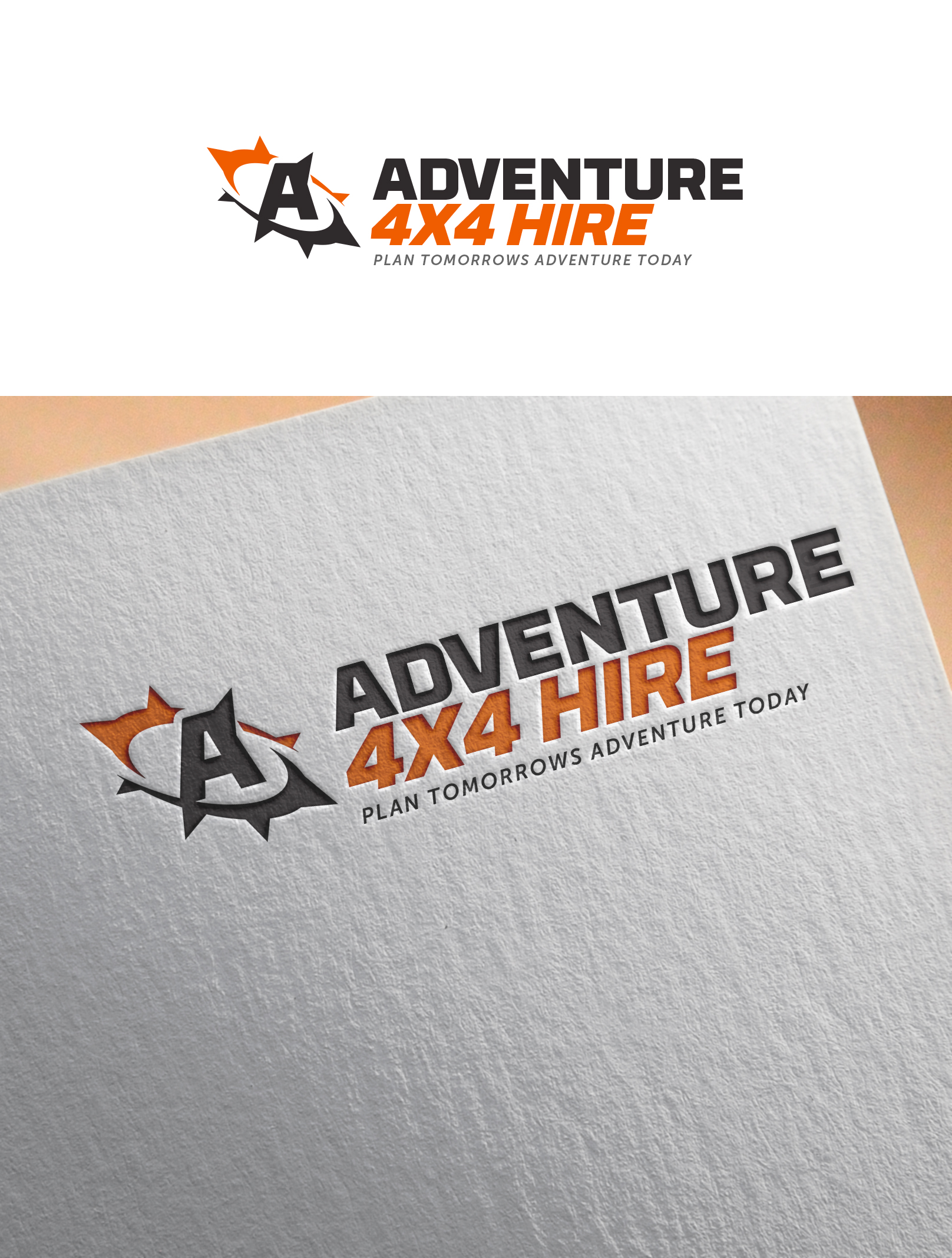 Logo Design by lionx for Adventure 4x4 hire | Design #22594608