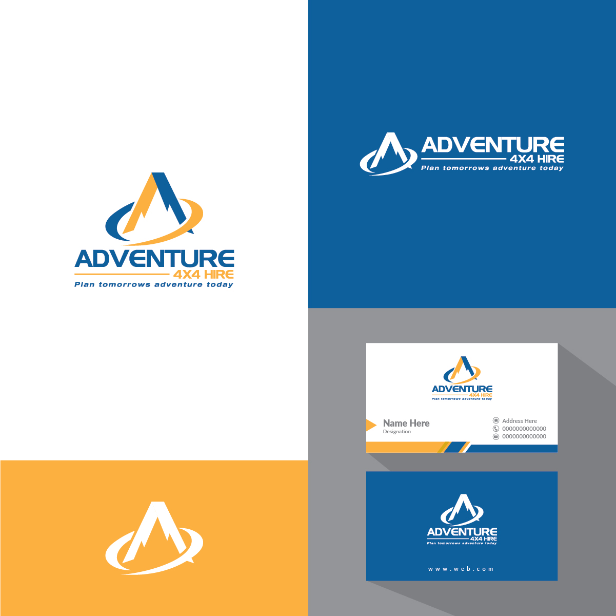 Diseño de Logo por Deziners Zone para Adventure 4x4 hire | Diseño #22599899