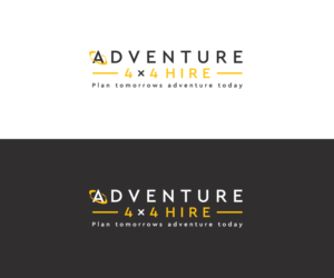 Adventure 4x4 Hire "Plan tomorrows adventure today"  | Logo Design by H-H Arts