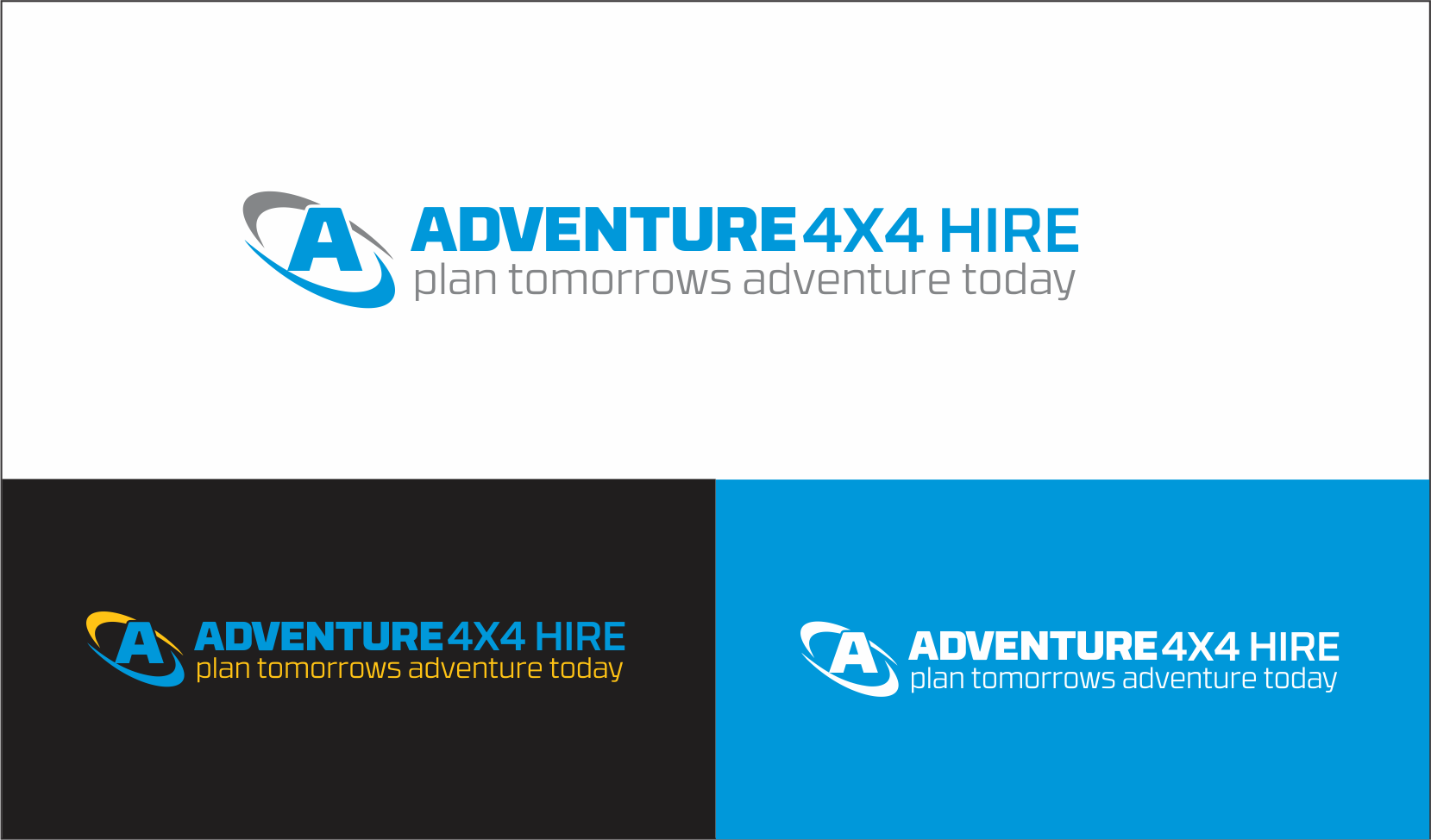 Logo Design by Udaya G for Adventure 4x4 hire | Design #22623742