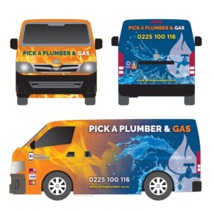 Van sign writing design( calling the best of the best designers) | Diseño Gráfico por Jul-D