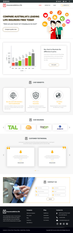 Wordpress Design by Infobliz Technologies for this project | Design #22624264