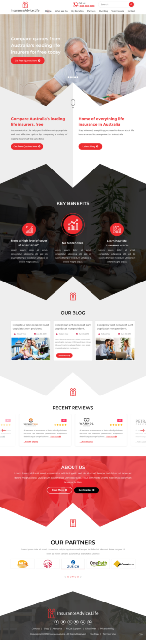 Wordpress Design by pb for this project | Design: #22601751