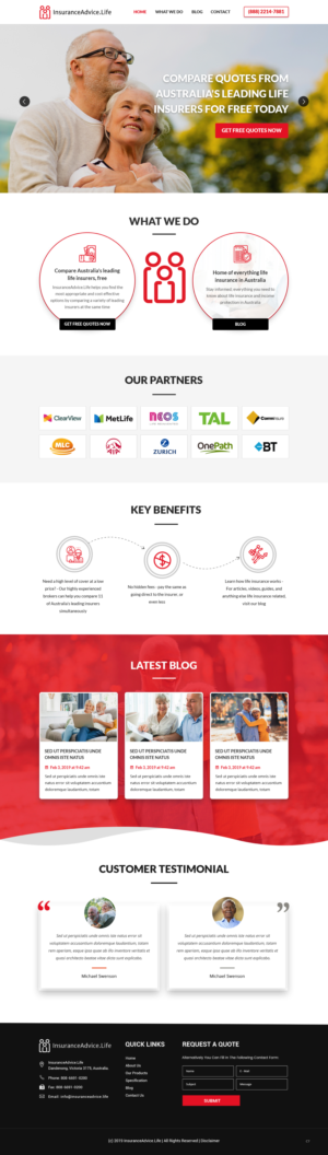 Wordpress Design by pb for this project | Design: #22601752