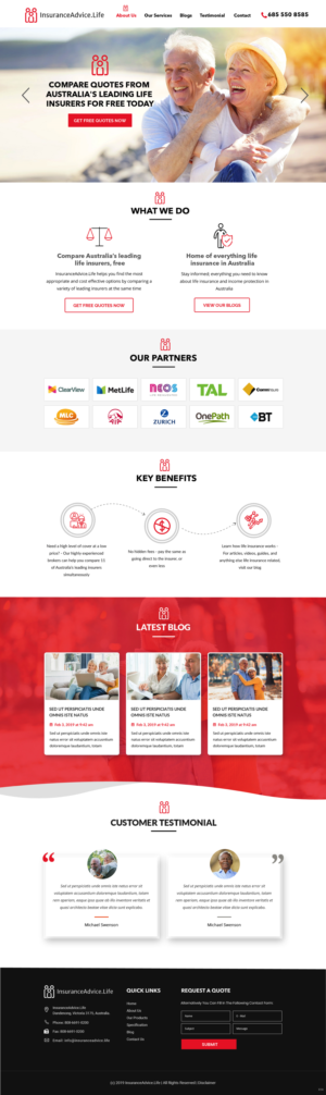 Wordpress Design by pb for this project | Design #22618662