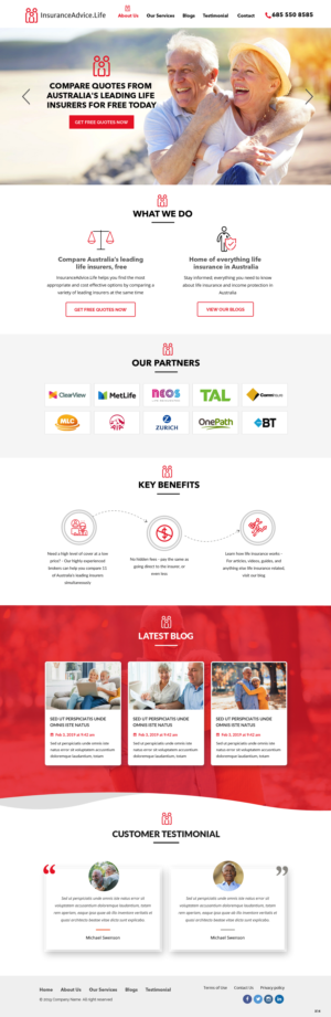 Wordpress Design by pb for this project | Design: #22618663