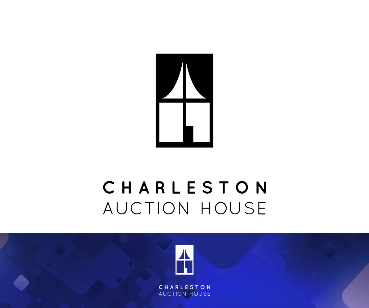Logo Design by GenArt for Charleston Auction House | Design #3022913