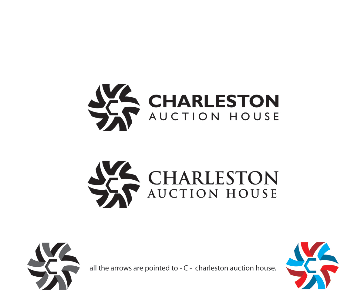 Logo Design by Rflames for Charleston Auction House | Design #3042964