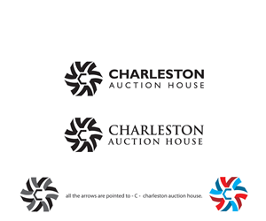 Logo Design by Rflames for Charleston Auction House | Design: #3042964