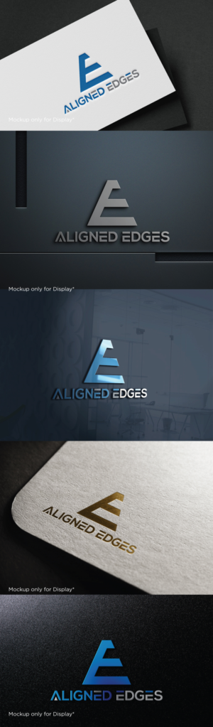 "AlignedEdges" or "AE" | Logo Design by Anamul Burhan