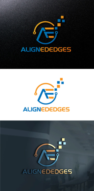 "AlignedEdges" or "AE" | Logo Design by akterkhadijars