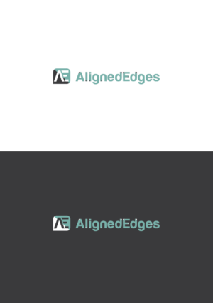 "AlignedEdges" or "AE" | Logo Design by MenaGraphics