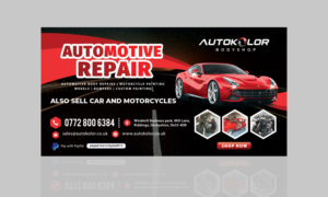 Facebook-Design von Bhushan jha für Autokolor Bodyshop | Design: #22665402