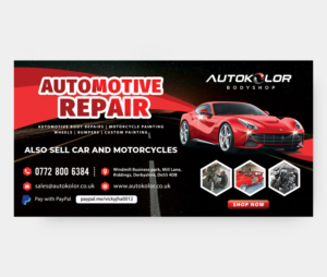 Facebook-Design von Bhushan jha für Autokolor Bodyshop | Design: #22665649