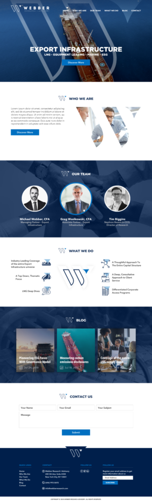 Webber Research & Advisory  | Diseño Web por -Marc-