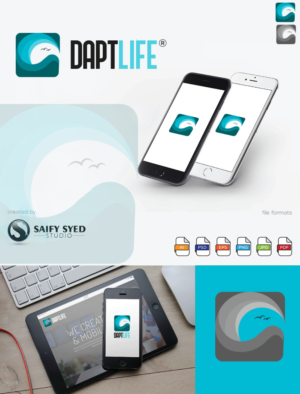 DAPtLife | Logo Design by saifysyed Studio