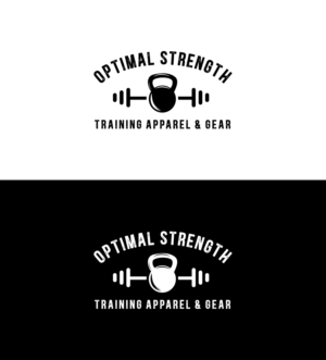 Optimal Strength Training Apparel & Gear | Logo Design by fatiyadesign