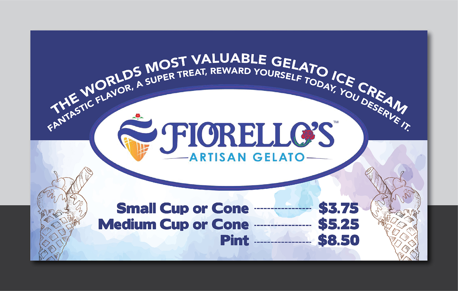 Menü-Design von Deziners Zone für dieses Projekt | Design #22599950